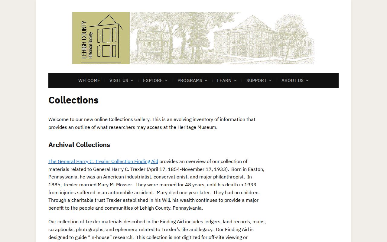 Allentown city directory image of Lehigh County Historical Society collections